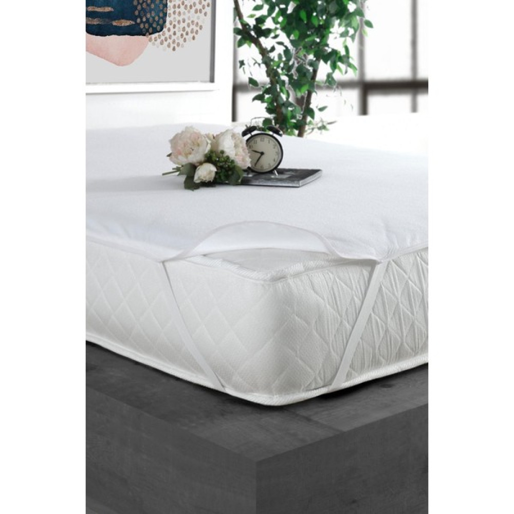 Lizayn Tekstil %100 Pamuklu Sıvı Geçirmez Lastikli Alez - 100 x 200 cm - Beyaz Alez / Yatak Koruyucu Fiyatı
