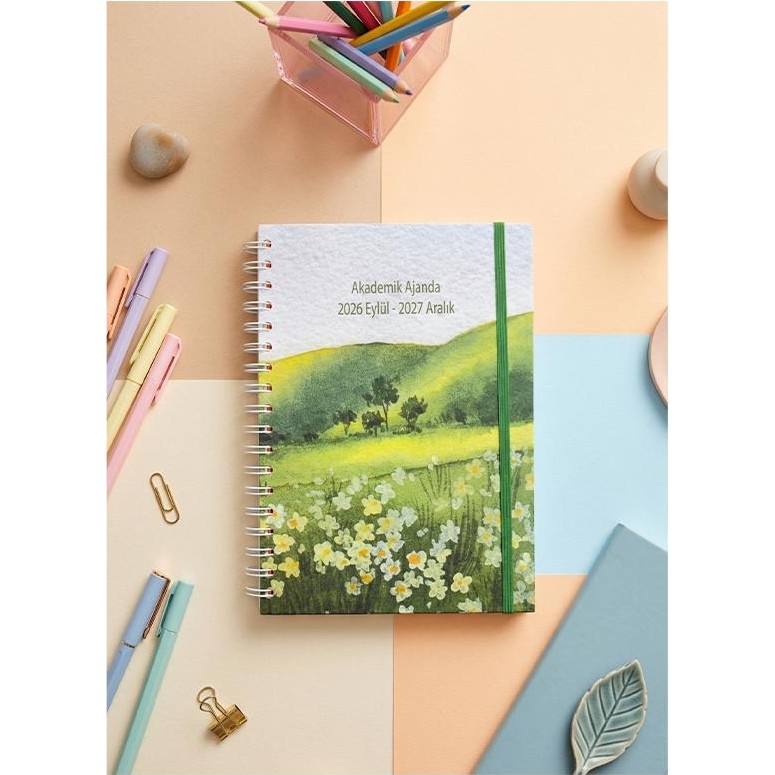 Lizy 2026-2027 Spiralli Akademik Planlayıcı Ajanda 17X24 cm Tasarım-2 - Yeşil SSD / Solid State Drive Fiyatı