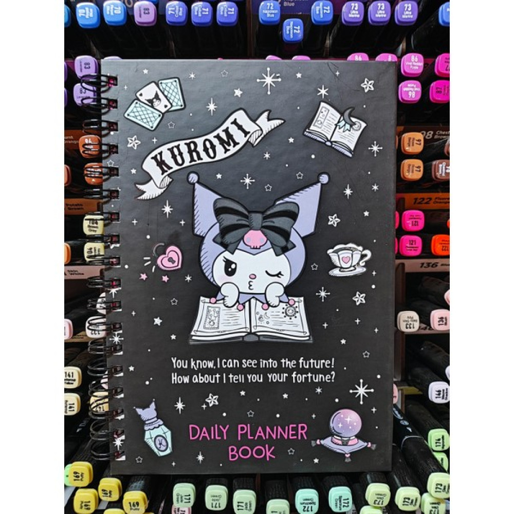 Lizy Kuromi Haftalık Planlayıcı Defter - Siyah Not Defteri & Bloknot Fiyatı