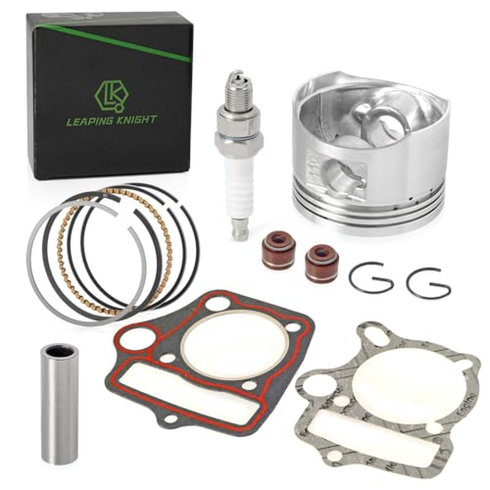 LK 52.4mm Bore Replacement Piston Rings Gasket Set for Kazuma Taotao Sunl Coolster SSR 110cc 125cc ATV Pit Bike