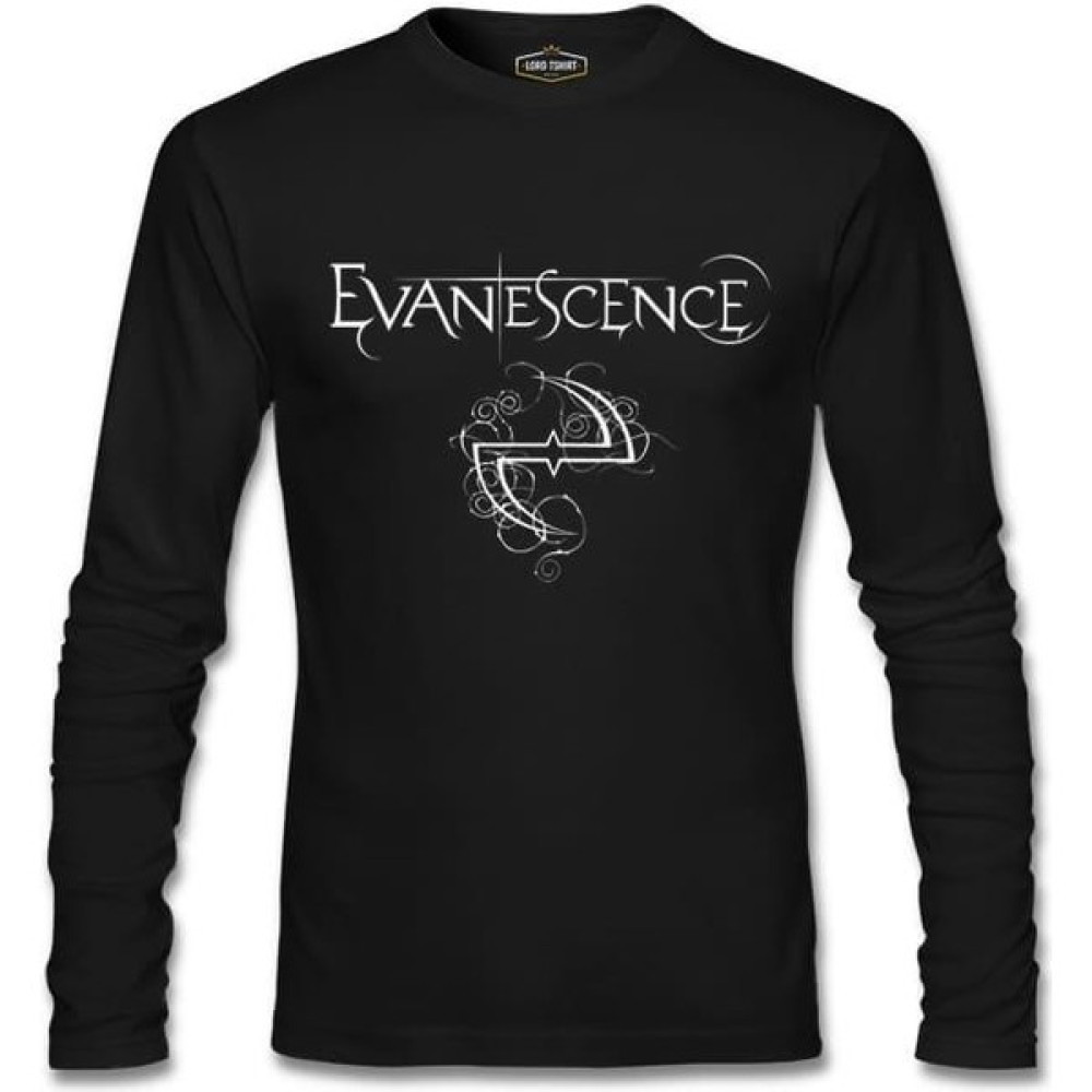 Llord T-Shirt Llordd T-Shirt Evanescence Logo Iı Siyah Erkek SweaT-Shirt Erkek Sweatshirt Fiyatı