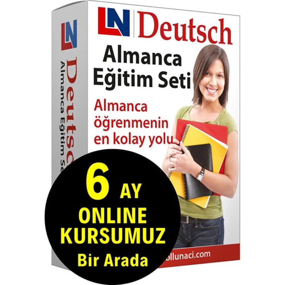 LN Almanca Eğitim Seti, Almanca Eğitim Paketi ve Kolay Gramer Öğrenme Kitabı Yabancı Dil Öğretici Kitaplar ve Eğitim Setleri Fiyatı