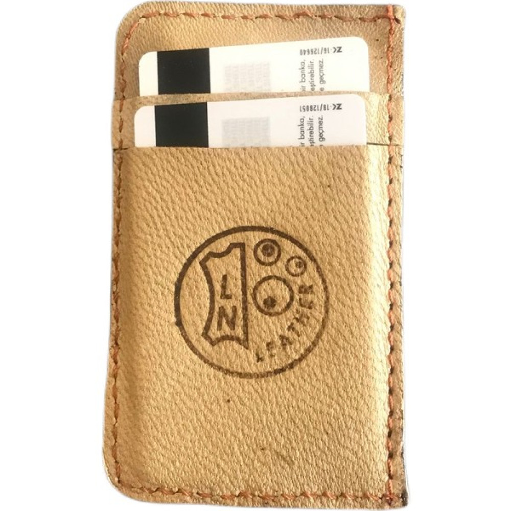 LN Leather Deri El Yapımı Kartlık Cüzdan - Deri Kartlık - Minimal Deri Kartlık Erkek Kartlık Fiyatı
