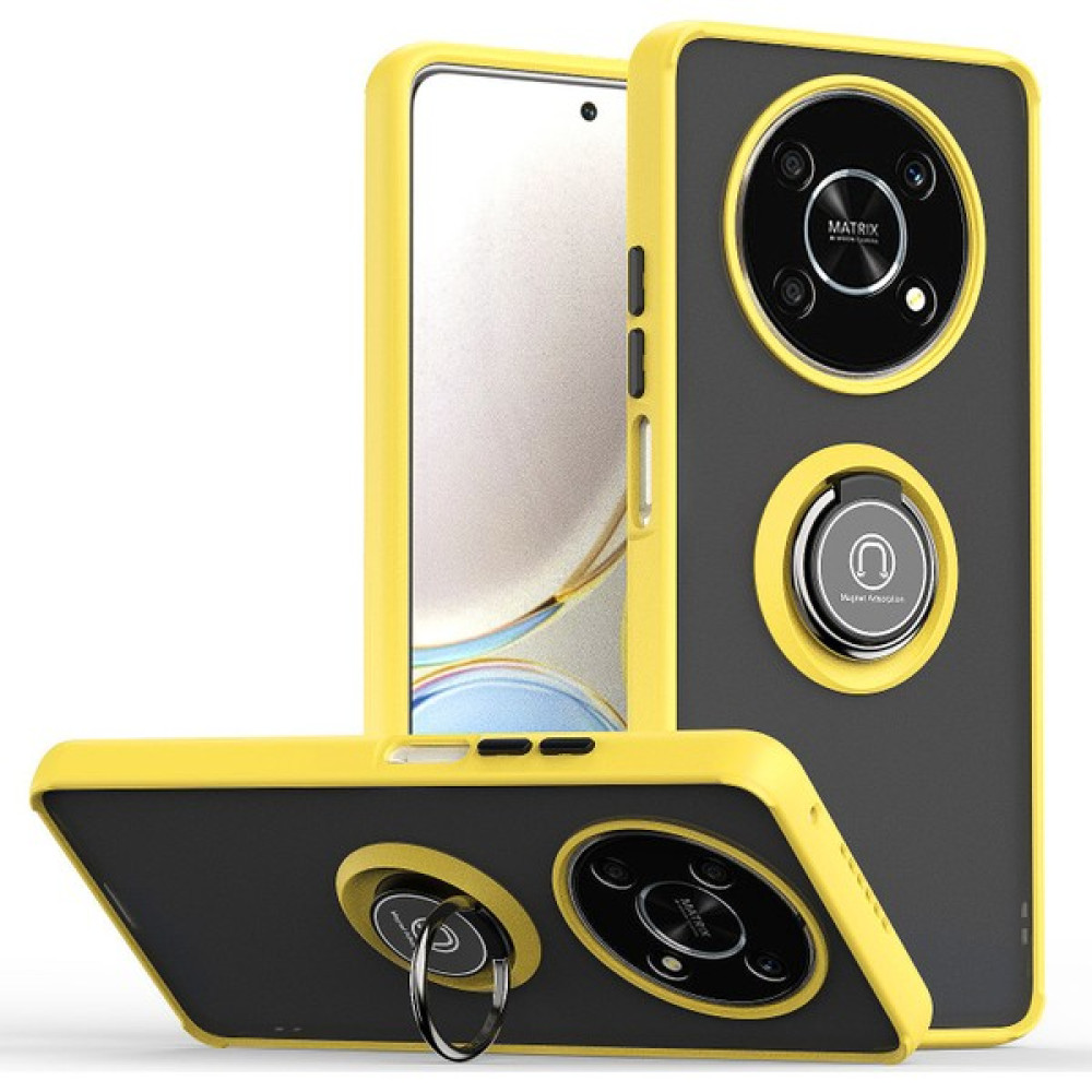 Lnobern Realme 11 Pro+/realme 11 Pro Plus Için Telefon Kılıfı [düşmeye Karşı Koruma] Araba Manyetik Halka Tutuculu (Yurt Dışından) - Sarı Cep Telefonu Kılıfı Fiyatı