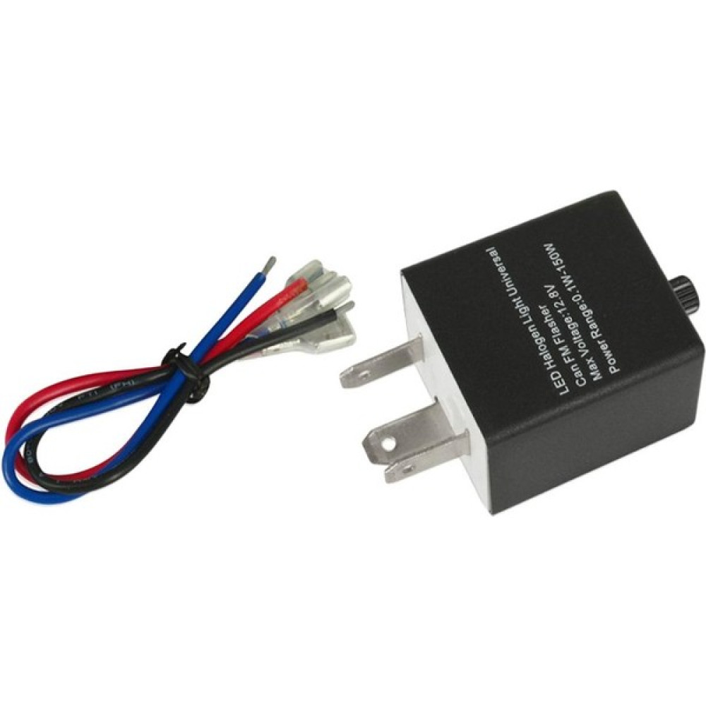Lnshop 12V 24V 3 Pin Universal Motosiklet Flaşör Rölesi LED Turn Sinyalleri Göstergesi (Yurt Dışından) Motorsiklet Lambaları Fiyatı