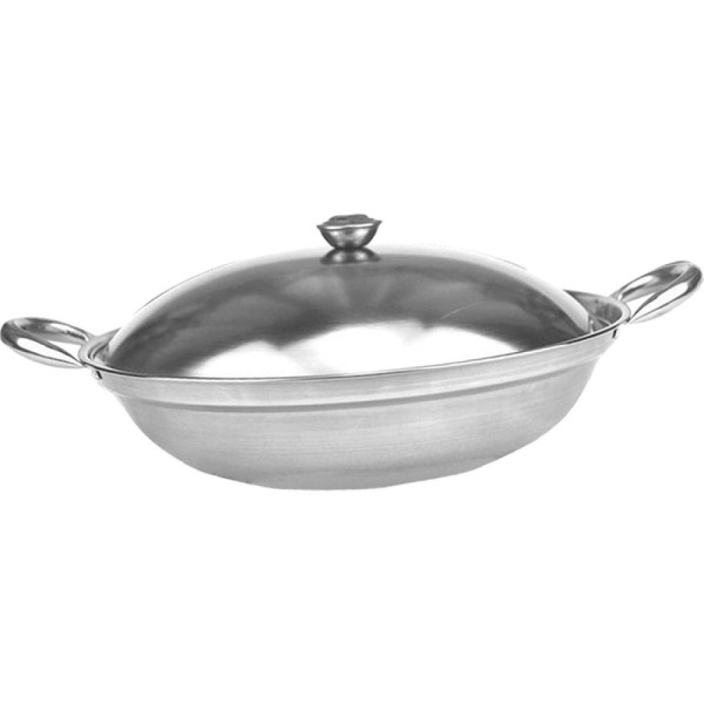 Lnshop Kapaklı Paslanmaz Çelik Tencere Tencere Çift Saplı Mutfak Ocak Pişirme Tavası 27CMX7.5CM (Yurt Dışından) Kamp Mutfağı Fiyatı