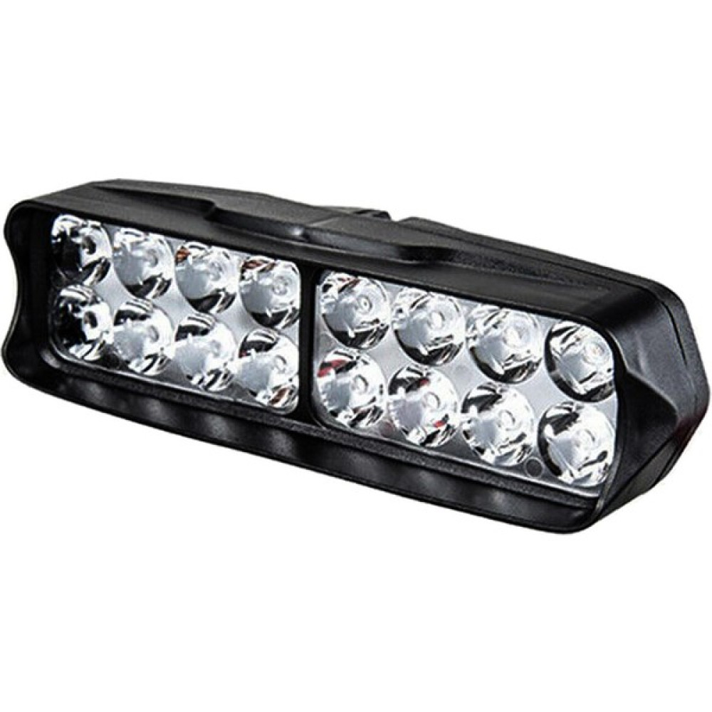 Lnshop Su Geçirmez Motosiklet Ön Far Parlak LED 24W 16 LED 24W (Yurt Dışından) - Siyah Motorsiklet Lambaları Fiyatı