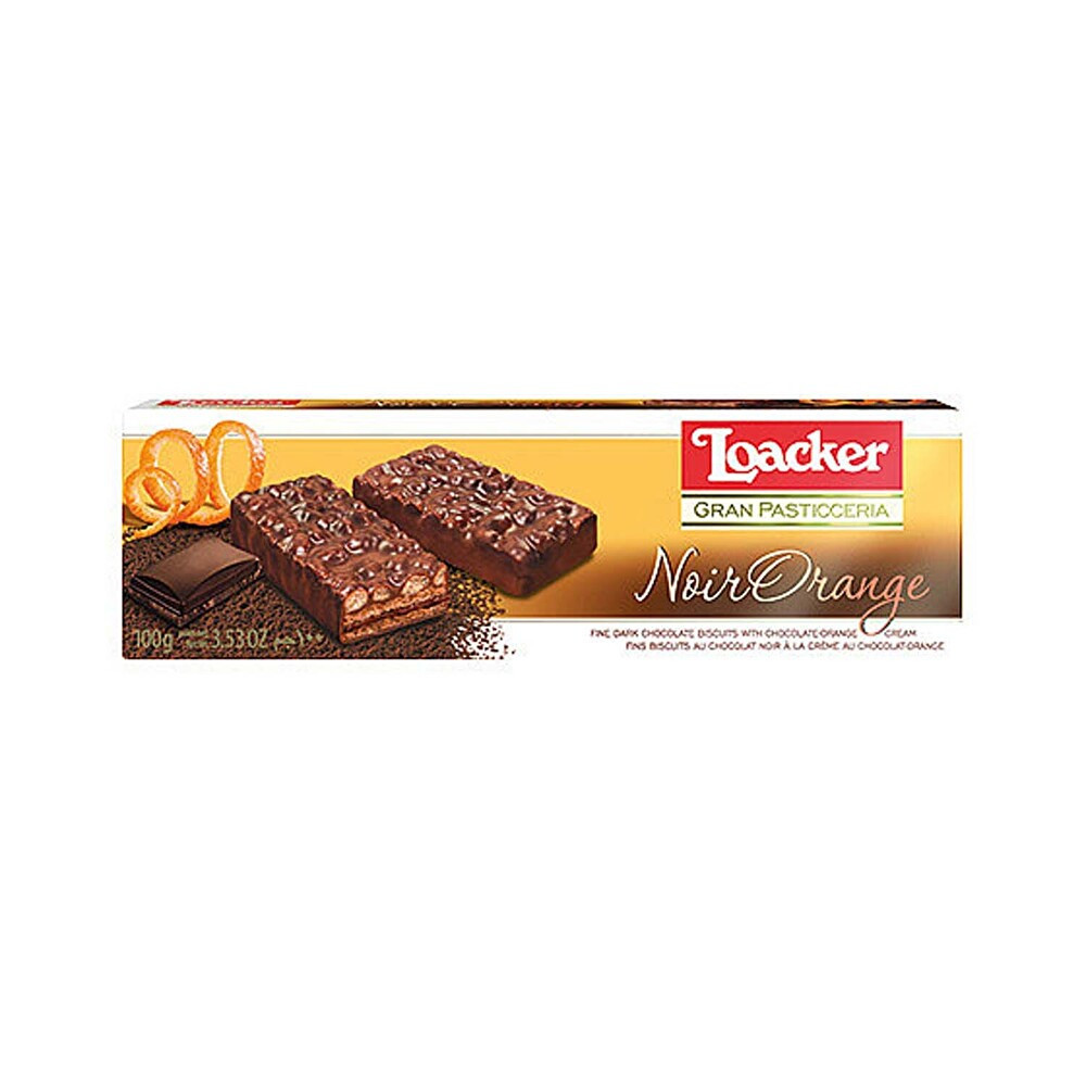 Loacker Bitter Çikolatalı Portakallı Bisküvi 100 g Bisküvi ve Kek Fiyatı