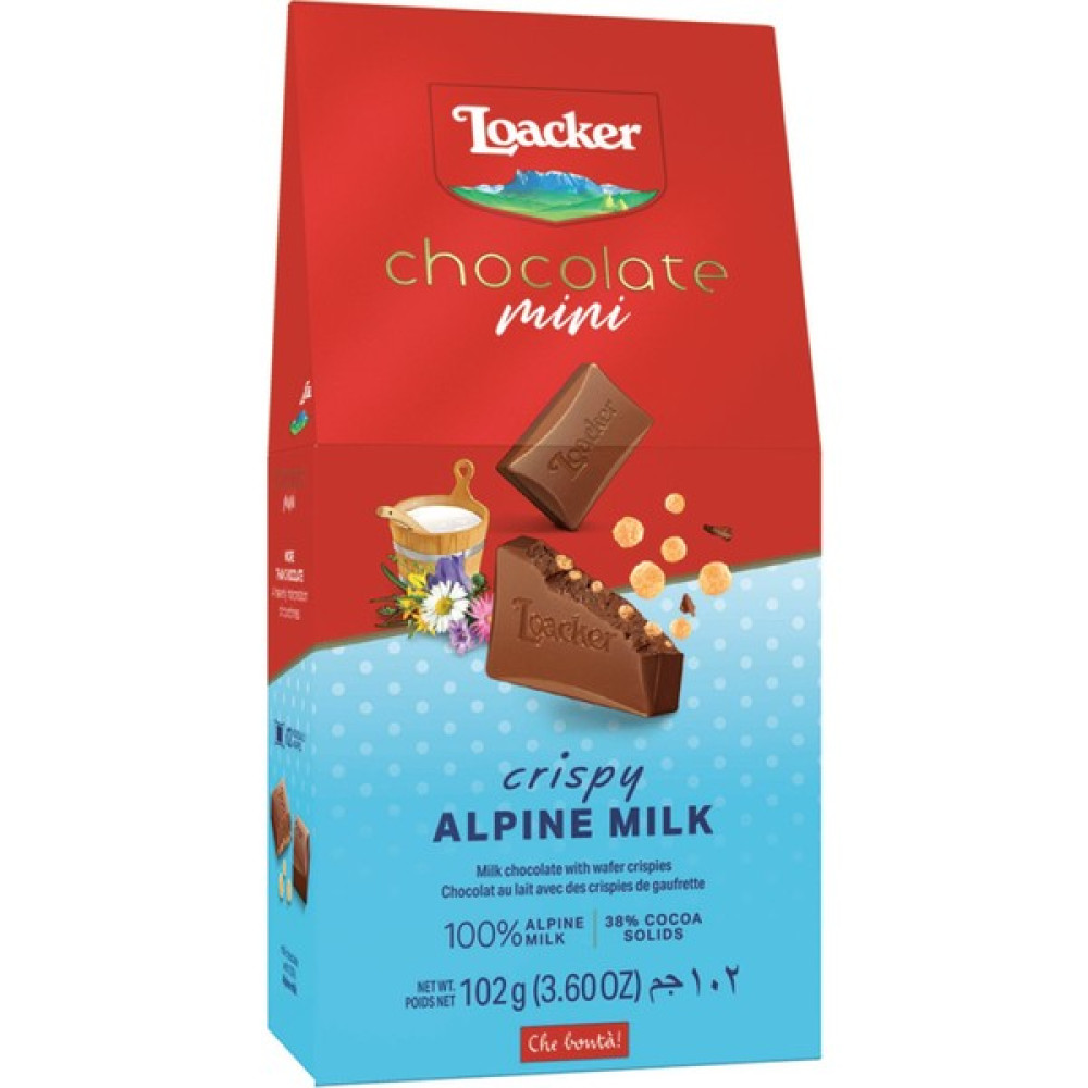 LOACKER Chocolate Mini Crispy Alpine Milk Çikolata 102 gr Oto Boyaları Fiyatı