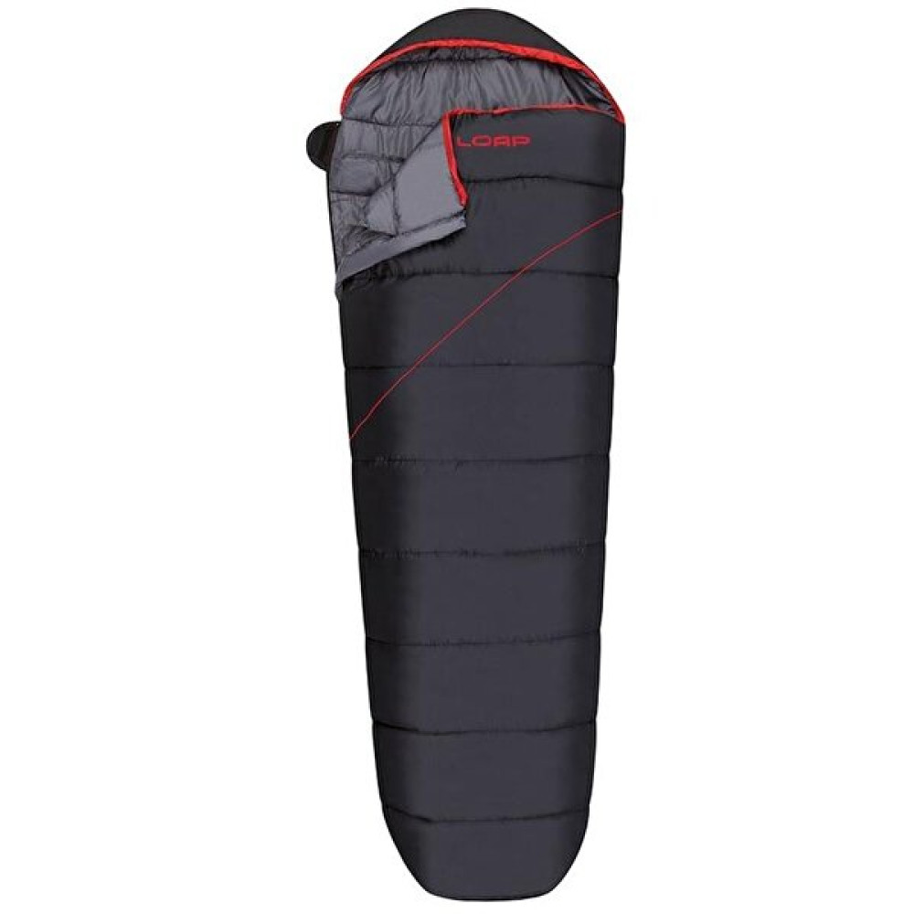 Loap İron Evo -5 Derece Sağ Siyah Kırmızı Uyku Tulumu Uyku Tulumu Fiyatı