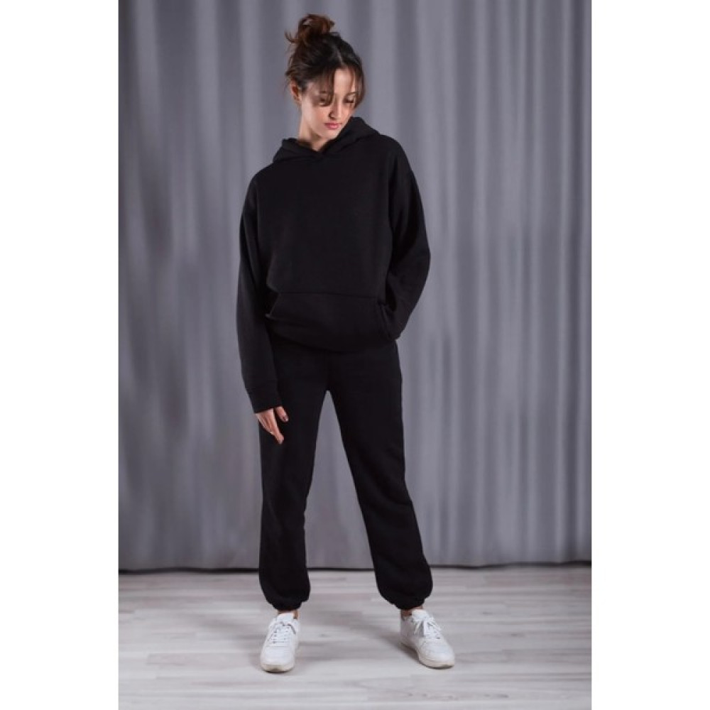 Lobabo Giyim Unisex Oversize Kalın Puflu Eşofman Takımı Kadın Eşofman Fiyatı