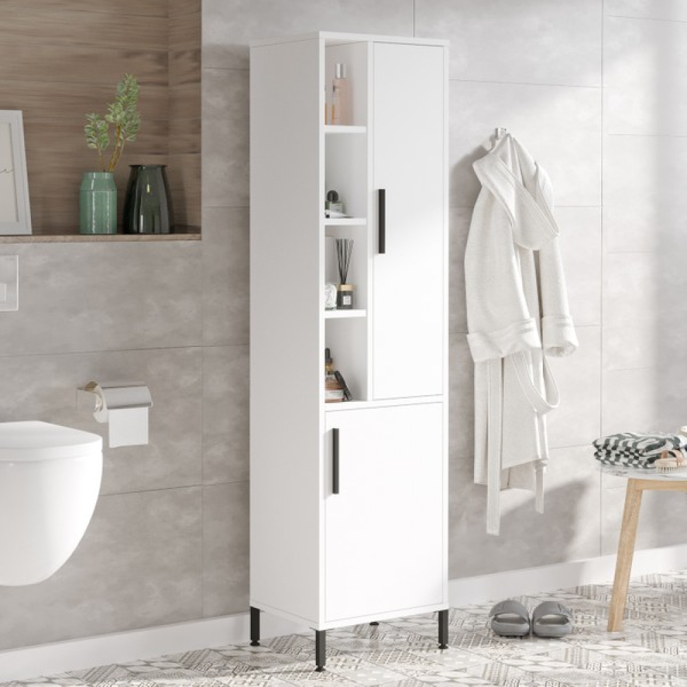 L'occi Concept Nantes Çok Amaçlı Dolap Banyo Dolabı Beyaz Nt2-W Banyo Dolabı / Mobilyası Fiyatı