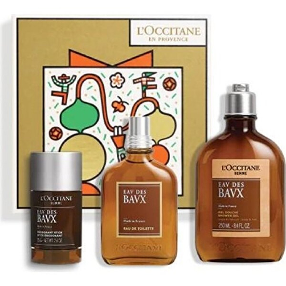 Loccitane Eau Des Baux Gift Set - Baux Yılbaşı Özel Erkek Seti Nemlendiriciler Fiyatı