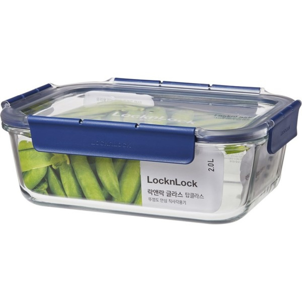 Lockn Lock Ll Top Class Fırın & Saklama Kabı Dörtgen Kilitli 2.0 Lt Mavi Saklama Kapları Fiyatı