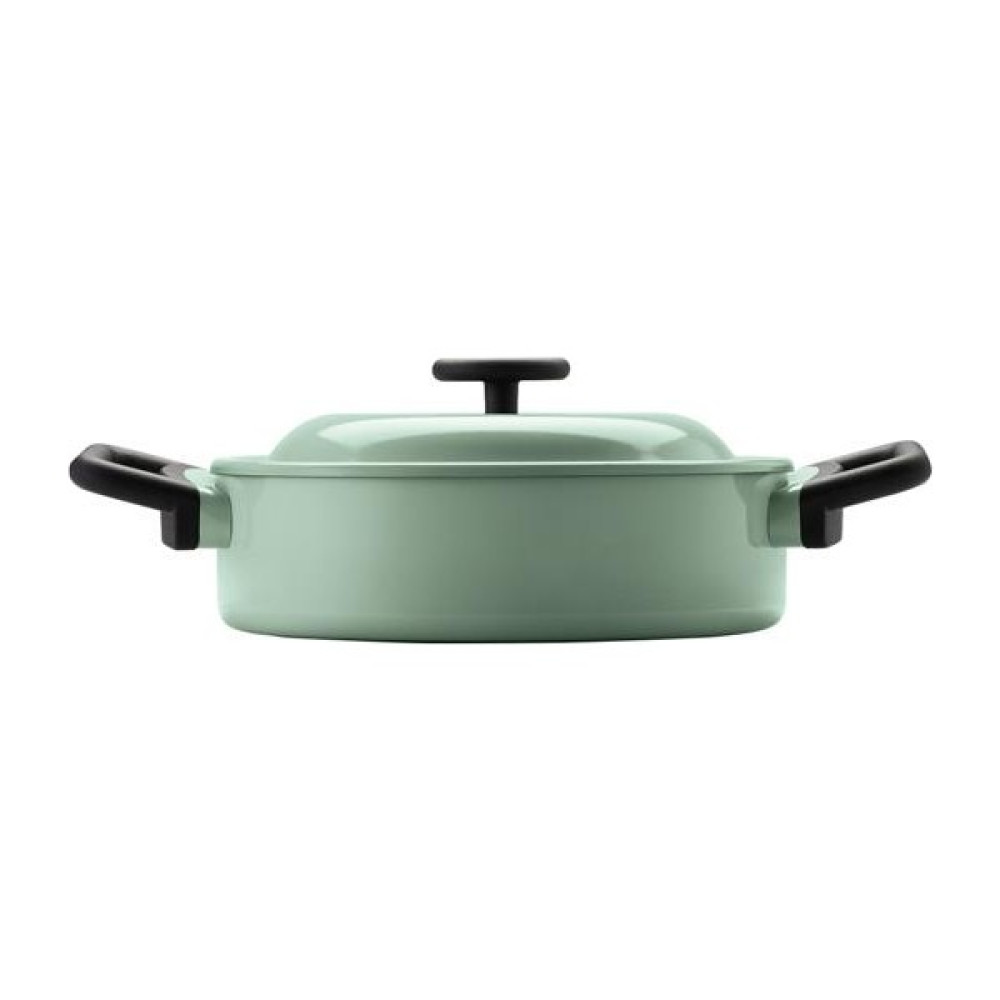 Lockn Lock Locknlock Decore Seramik Pilav Tenceresi Yeşil-Mint 24 cm Tencereler Fiyatı