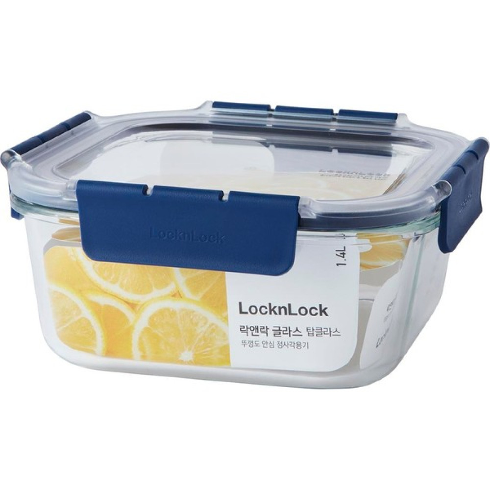 Lockn Lock Top Class Fırın & Saklama Kabı Dörtgen Kilitli Mavi 1,4 lt Saklama Kapları Fiyatı