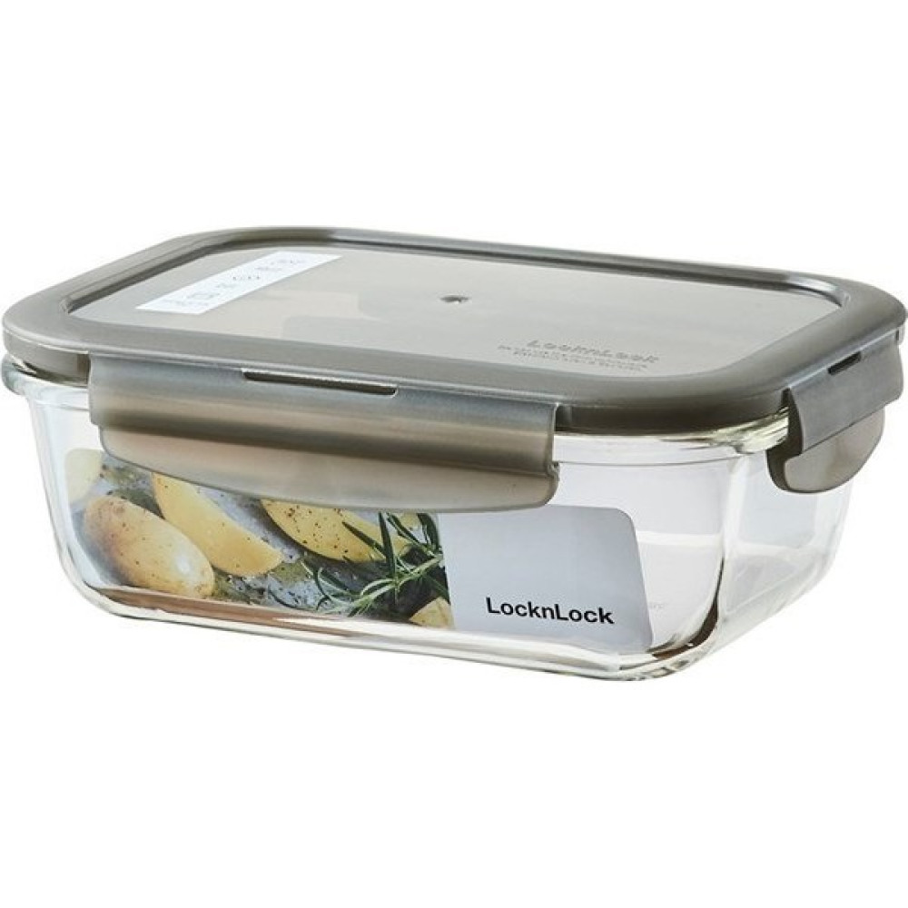 LocknLock Euro Fırın & Saklama Kabıi Dörtgen 630 ml Gri Saklama Kapları Fiyatı