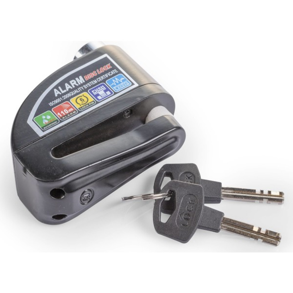Locks Motosiklet Alarmlı Disk Kilidi - Siyah Motorsiklet için Diğer Aksesuarlar Fiyatı