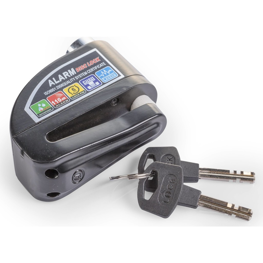 Locks Motosiklet Alarmlı Disk Kilidi - Siyah Motorsiklet için Diğer Aksesuarlar Fiyatı