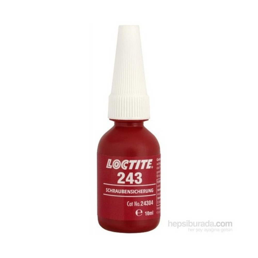 Loctite 243 - Orta Mukavemetli Vida Sabitleyici 10 ml. Oto Yağlayıcılar Fiyatı