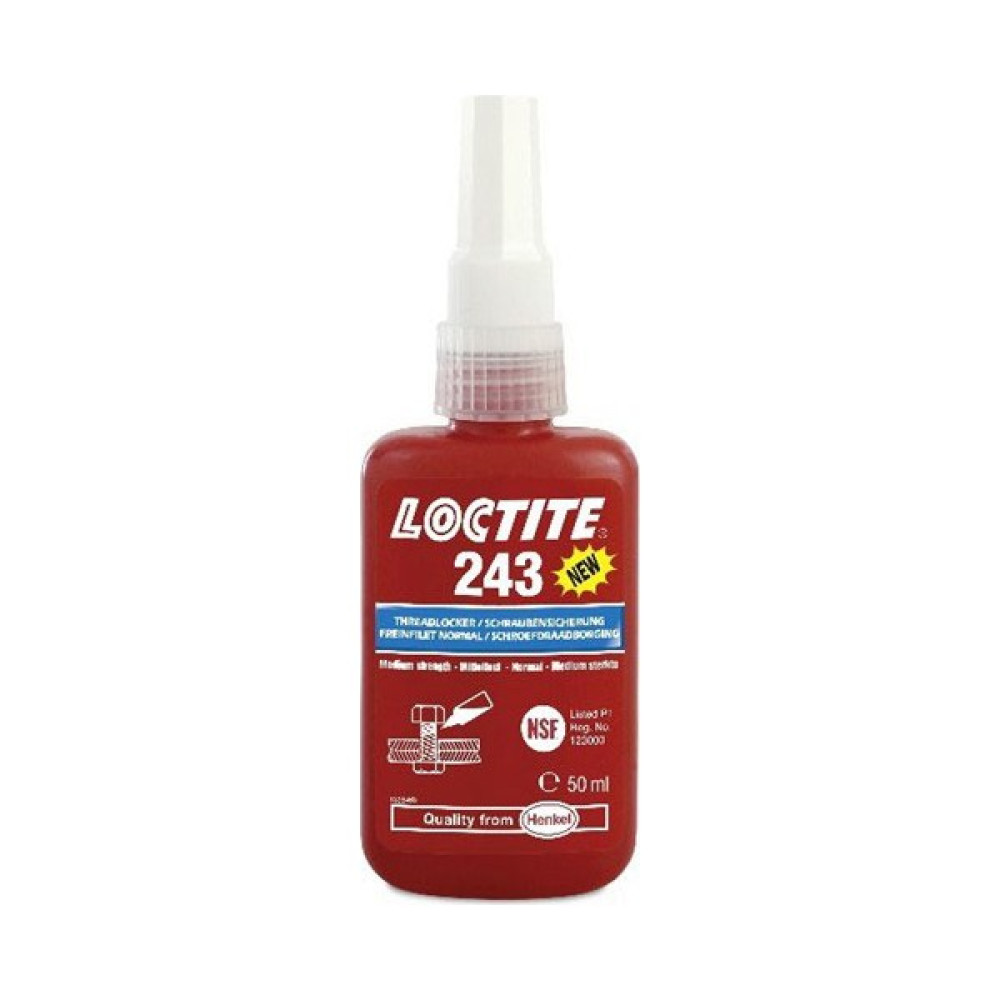 Loctite 243 - Orta Mukavemetli Vida Sabitleyici 50 ml. Oto Yağlayıcılar Fiyatı
