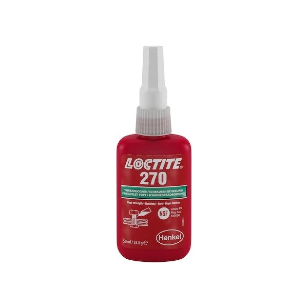 Loctite 270 - 50ML Vida Gevşemezlik Yüksek Mukavemet - 1 Adet Nalburiye & Hırdavat Fiyatı