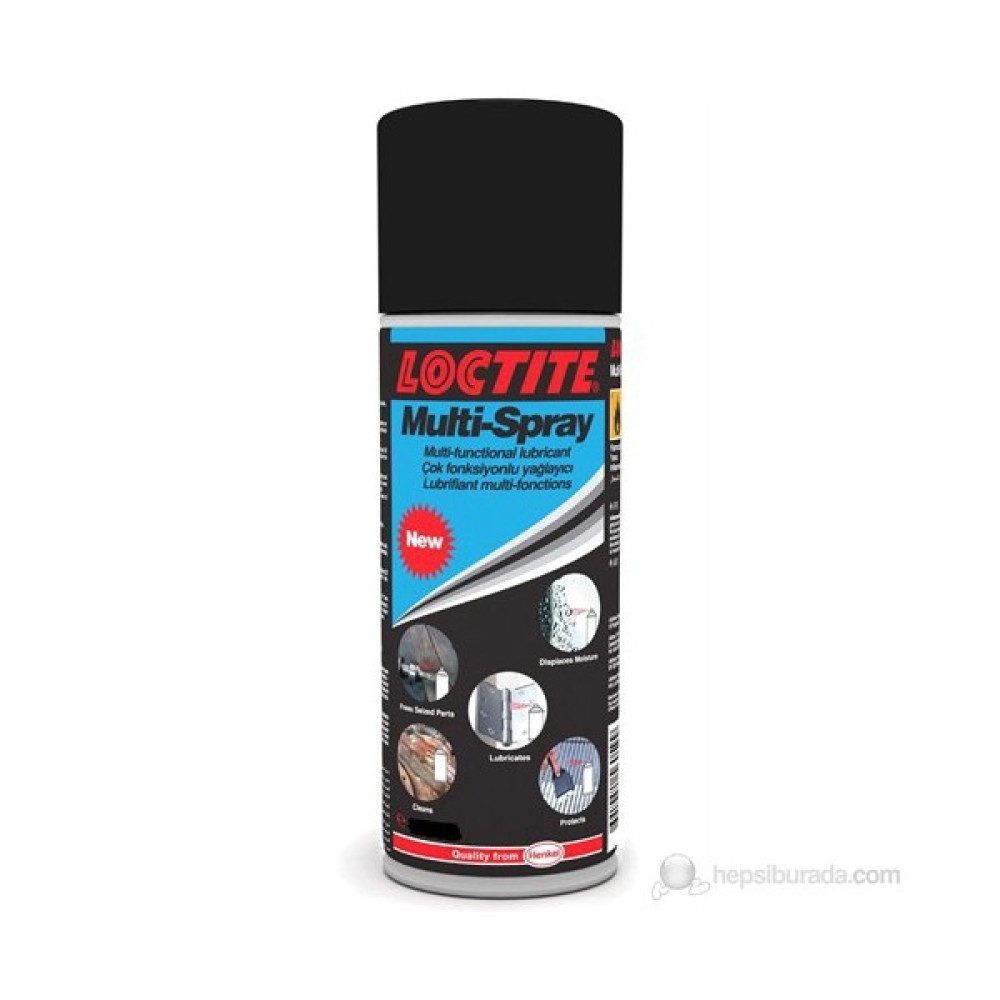 Loctite Multisprey Çok Amaçlı Pas sökücü ve Yağlayıcı 400 ml. Oto Yağlayıcılar Fiyatı