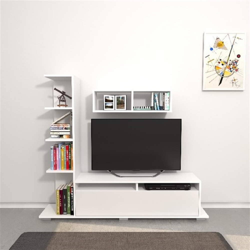 Lode Argo Tv Ünitesi - Beyaz Tv Ünitesi / Sehpası Fiyatı
