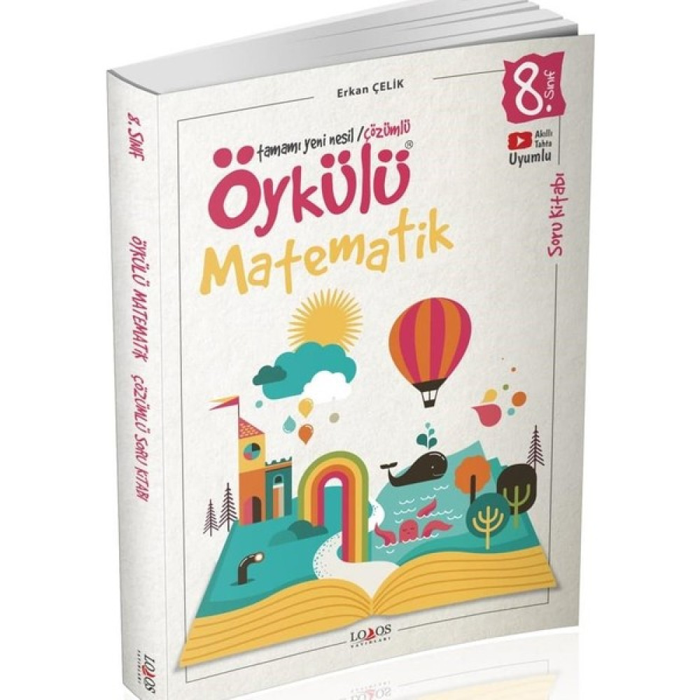 Lodos Yayınları 8. Sınıf Öykülü Matematik Çözümlü Soru Kitabı Matematik Fiyatı