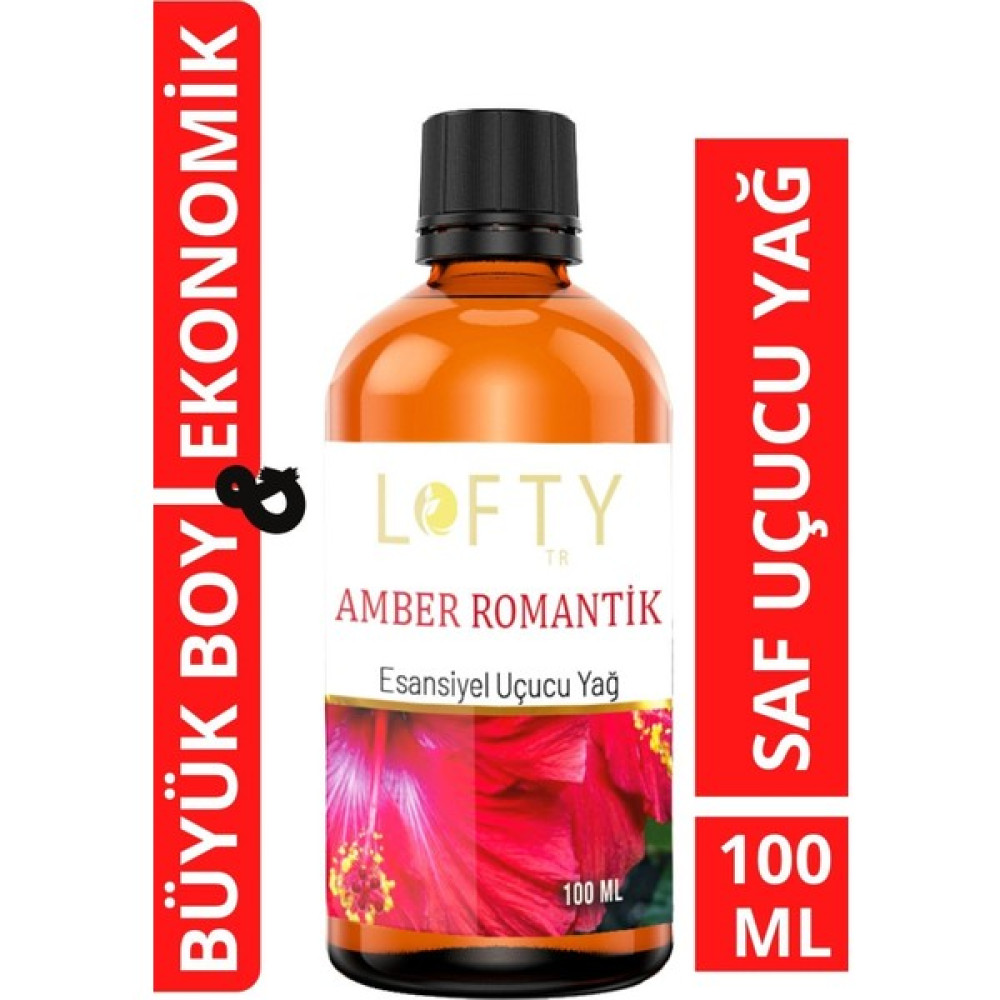 Lofty Amber Romantik Uçucu Yağ Buhurdanlık Esansı Oda Kokusu Uçucu Esansiyel Yağ Buhur Yağı 100ML Oda Kokusu Fiyatı