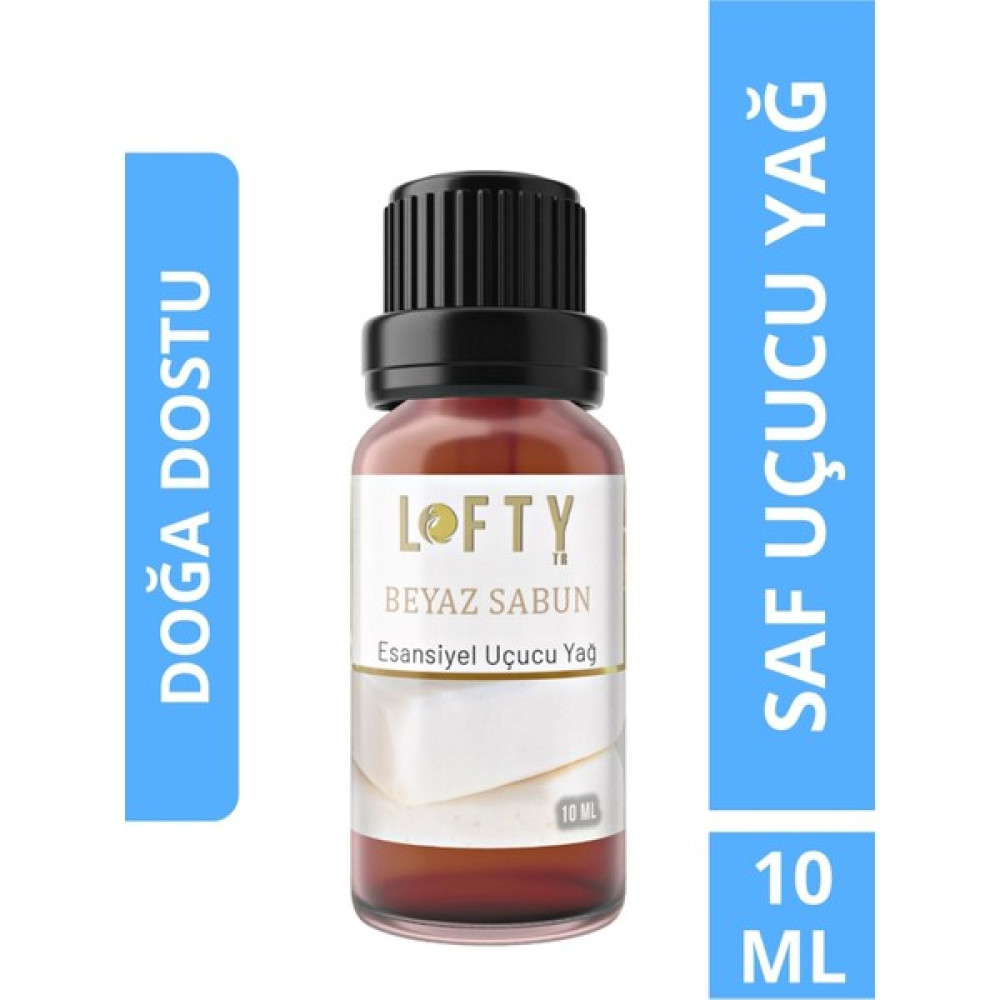 Lofty Beyaz Sabun Uçucu Yağ Buhurdanlık Esansı Konsantre Oda Kokusu Uçucu Esans Buhur Yağı 10 ml Oda Kokusu Fiyatı