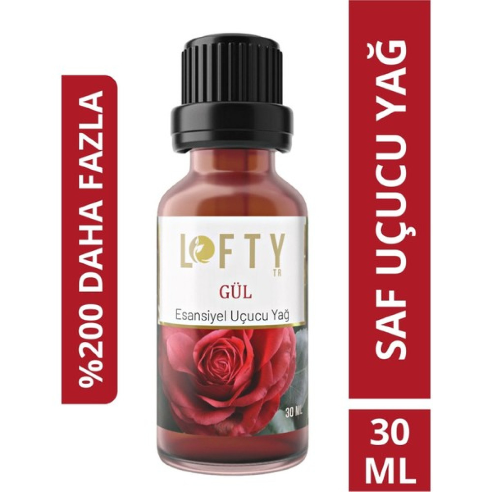 Lofty Gül Uçucu Yağ Buhurdanlık Esansı Konsantre Oda Kokusu Esans Buhur Yağı 30ML Oda Kokusu Fiyatı