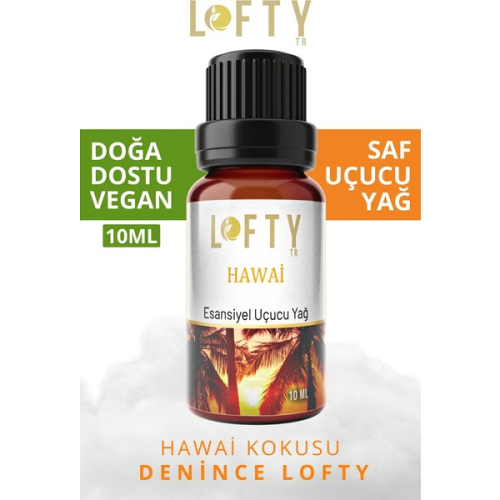 Lofty Hawaii Uçucu Yağ Buhurdanlık Esansı Oda Kokusu 10 ml Oda Kokusu Fiyatı