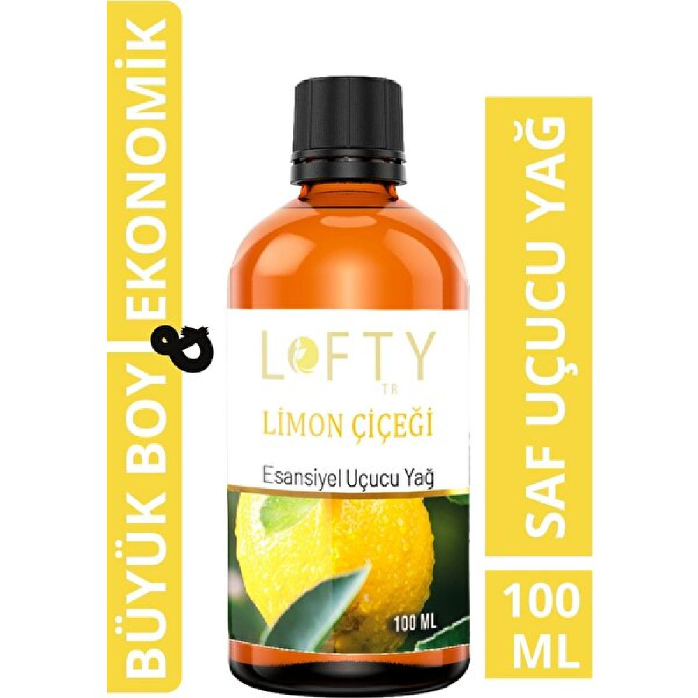 Lofty Limon Çiçeği Uçucu Yağ Buhurdanlık Esansı Oda Kokusu Uçucu Esansiyel Yağ Buhur Yağı 100ML Oda Kokusu Fiyatı