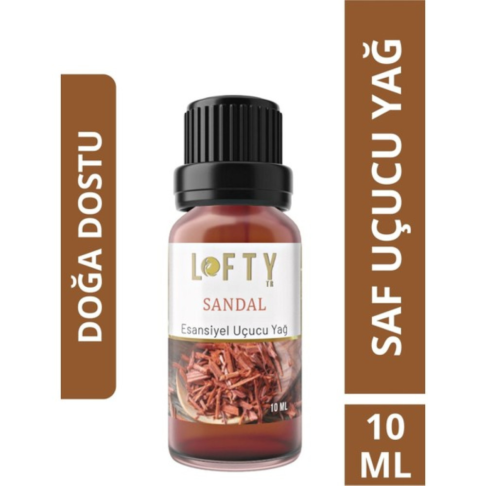 Lofty Sandal Uçucu Yağ Buhurdanlık Esansı Konsantre Oda Kokusu Uçucu Esans Buhur Yağı 10 ml Oda Kokusu Fiyatı