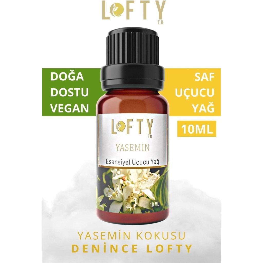 Lofty Yasemin Uçucu Yağ Buhurdanlık Esansı Konsantre Oda Kokusu Uçucu Esans Buhur Yağı 10 ml Oda Kokusu Fiyatı