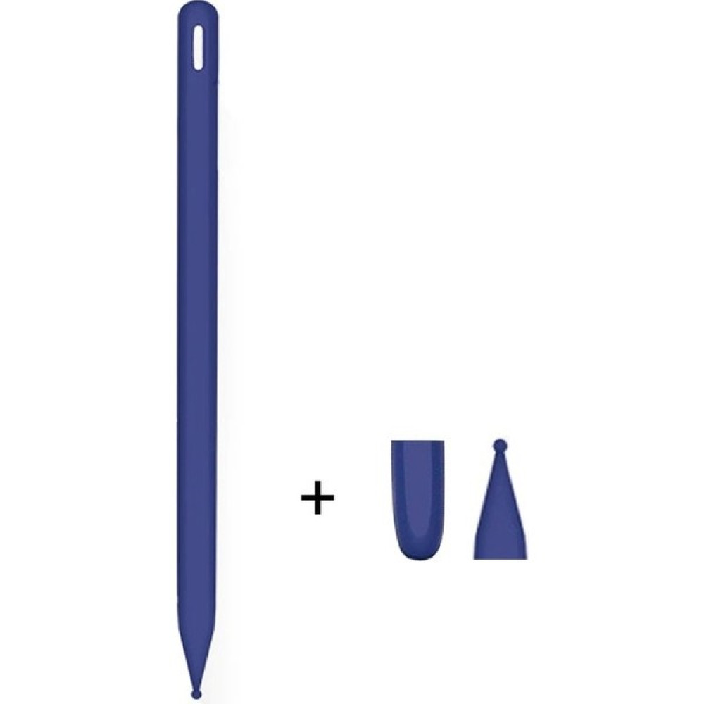 Loges Apple Pencil 2. Nesil Kılıf Silikon Yumuşak Tam Koruma Kılıfı Kalem Fonksiyonları ile Kullanılabilir - Lacivert Tablet Aksesuarı Fiyatı