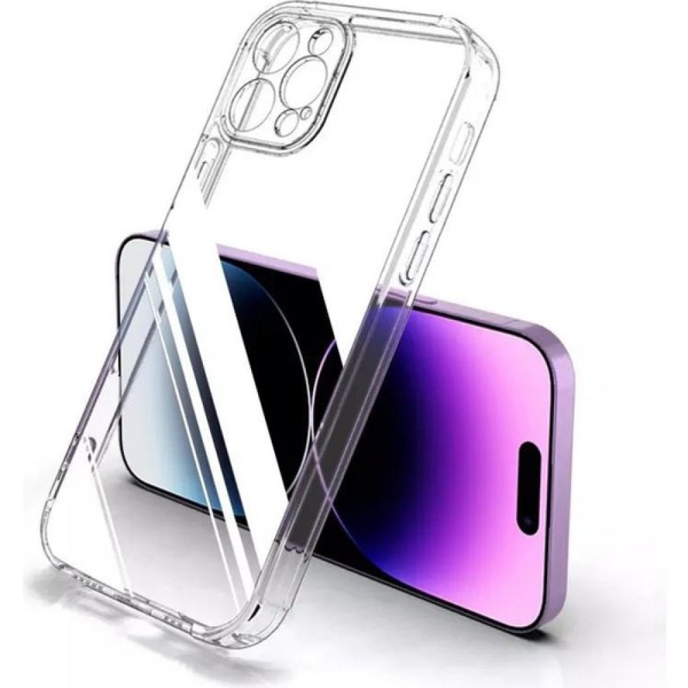 Logis Apple iPhone 14 Pro Max Şeffaf Kılıf Silikon Koruma Cep Telefonu Kılıfı Fiyatı