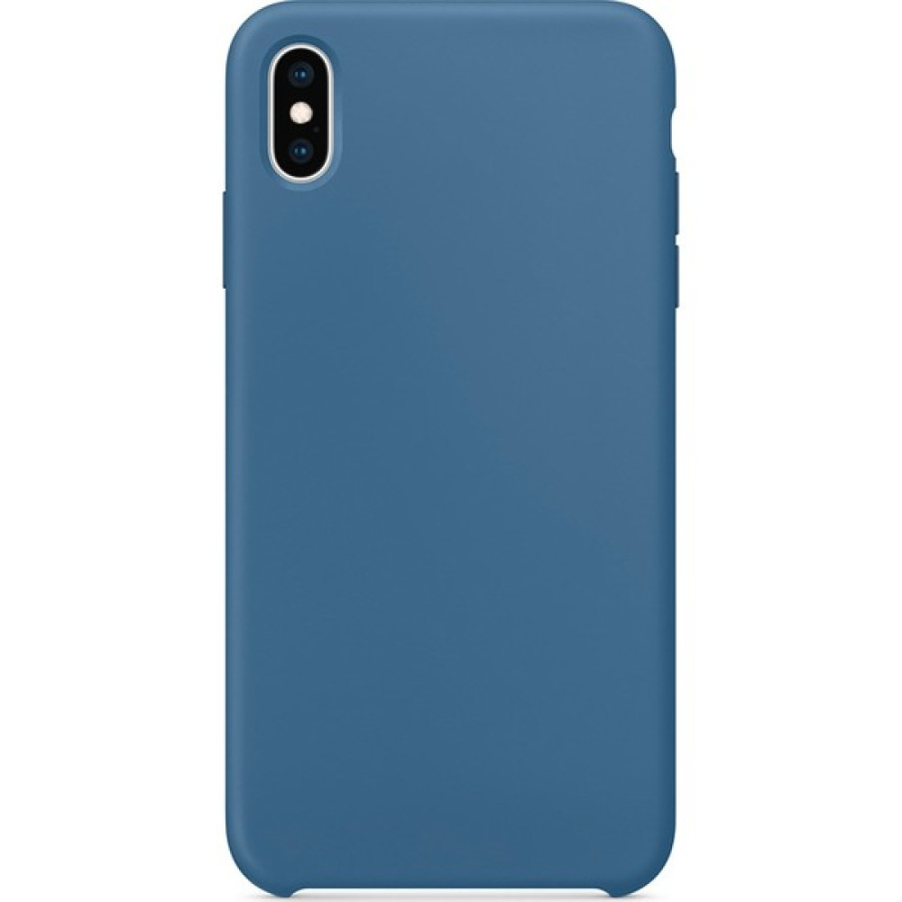 Logis Apple iPhone Xs x Kılıf Iç Kadife Tam Koruma Silikon Lansman - Lacivert Cep Telefonu Kılıfı Fiyatı
