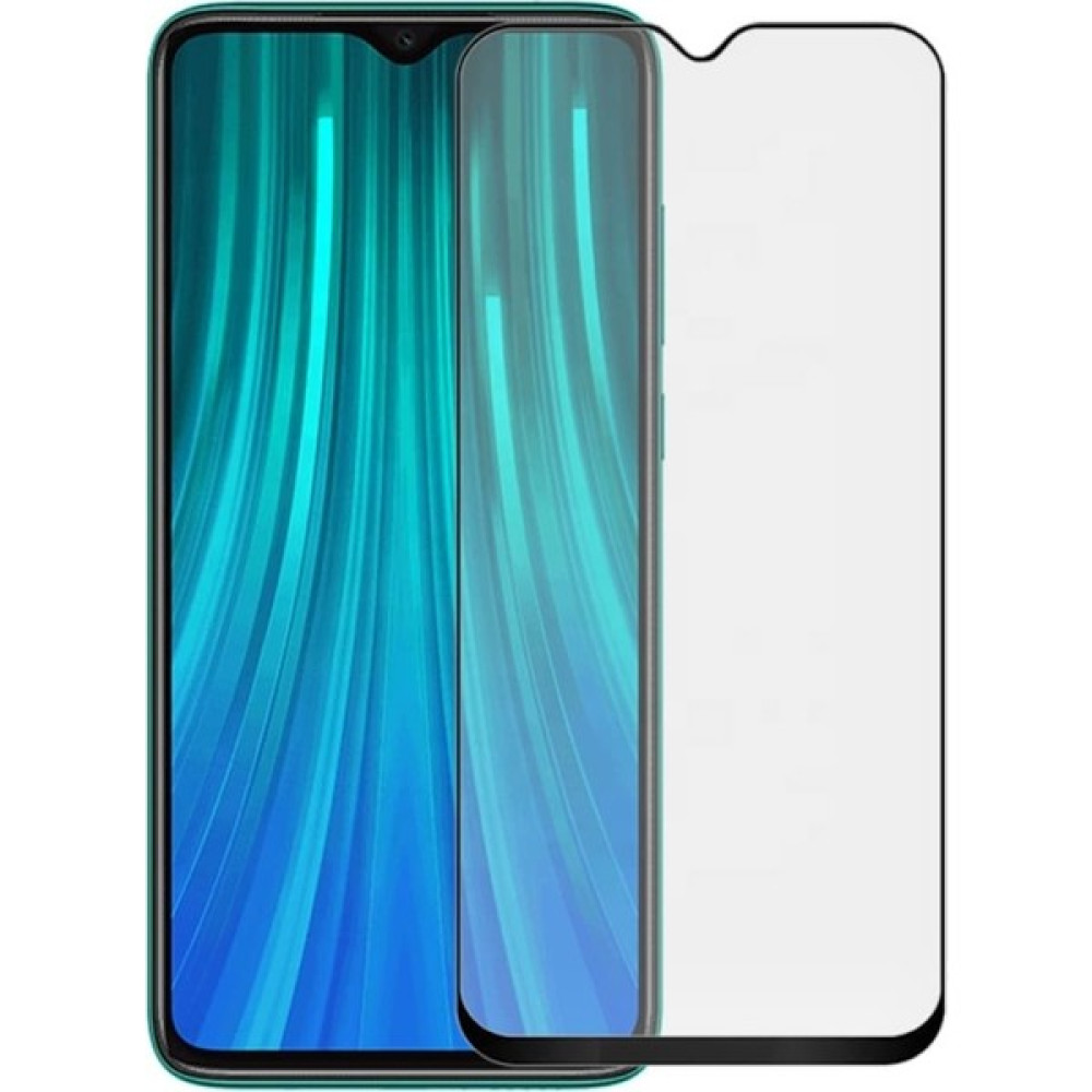 Logis Xiaomi Redmi Note 8 Pro 5d Tam Kaplayan Ekran Koruyucu Cam - Siyah Cep Telefonu Ekran Koruyucusu Fiyatı