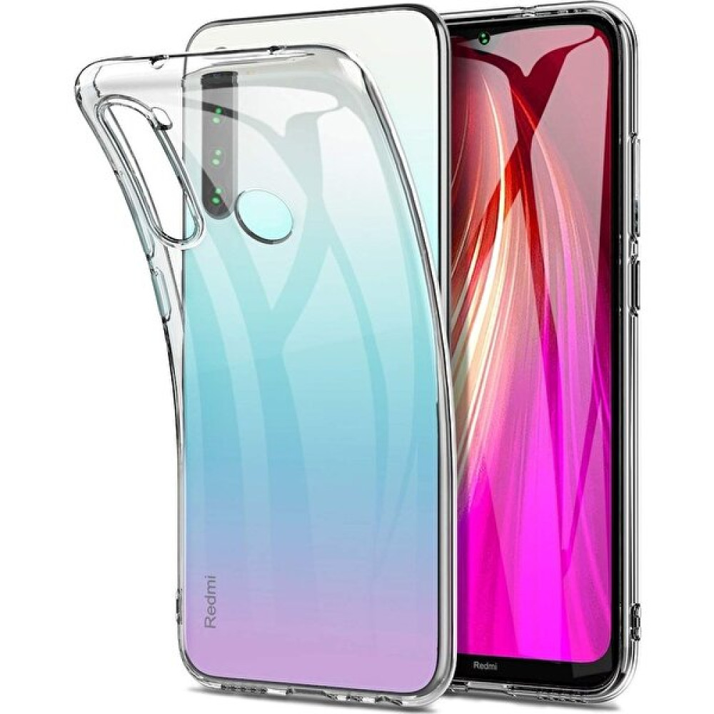 Logis Xiaomi Redmi Note 8 Pro Kılıf Tam Şeffaf Silikon Cep Telefonu Kılıfı Fiyatı