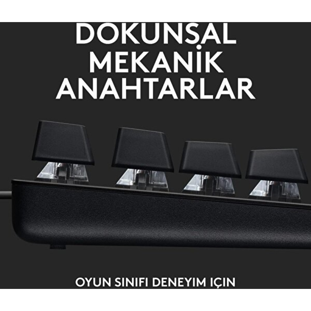 Logitech G G413 SE 920-010556 Türkçe Q Tactile Switch Mekanik Gaming Kablolu Klavye Oyuncu Klavyesi Fiyatı