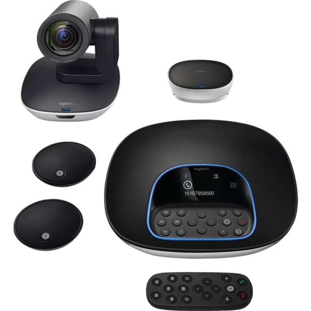 Logitech Group Konferans Kamerası Büyük Odalar Için Ekstra Mikrofonla Birlikte Web Kameraları Fiyatı