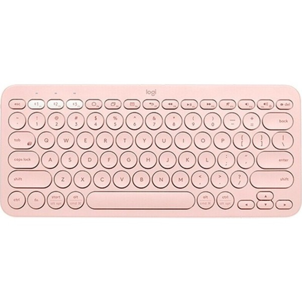 Logitech K380 Mini Bluetooth Kablosuz Klavye Tablet Line Arkadaşlar Bal Tavşan Ayı (Yurt Dışından) - Beyaz - Pembe Oyuncu Klavyesi Fiyatı