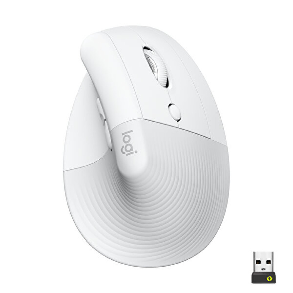 Logitech Lift Kablosuz Ergonomik Dikey Beyaz Mouse Klavye - Mouse Fiyatı