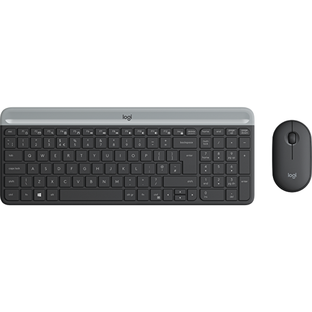 Logitech Mk470 Kablosuz Klavye Mouse Seti Graphite Kablosuz Klavye Fiyatı