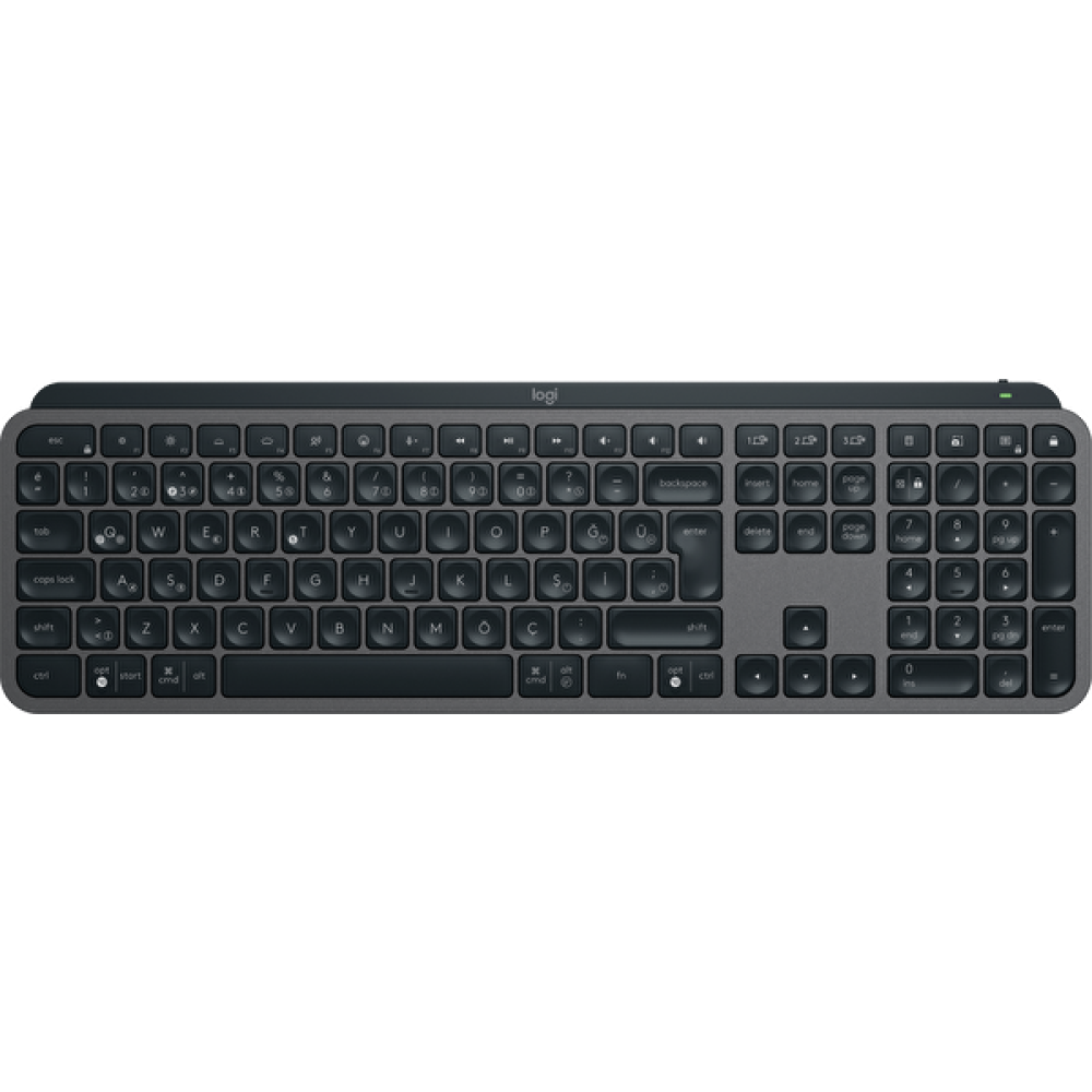 Logitech Mx Keys S Türkçe Tuş Dizimi Siyah Gelişmiş Kablosuz Klavye Klavye - Mouse Fiyatı