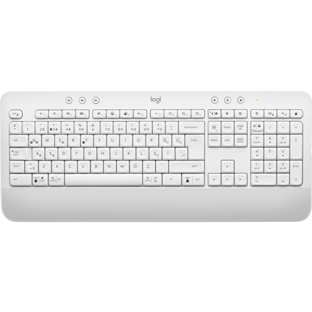 Logitech Signature K650 920-010973 Bilek Destekli Kablosuz Beyaz Q Klavye Kablosuz Klavye Fiyatı