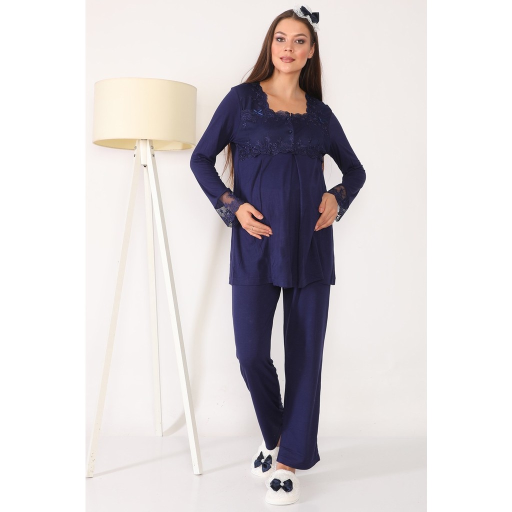 Lohusa Hamile 2603 Lacivert Lohusa Pijama Diğer Fiyatı