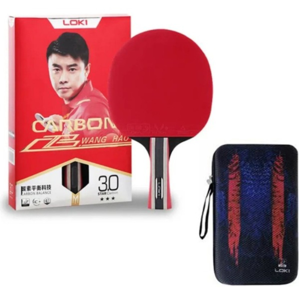 Loki Wang Hao 3 Ittf Onaylı Masa Tenisi Raketi (Kılıf Hediyeli) Tenis & Badminton Fiyatı